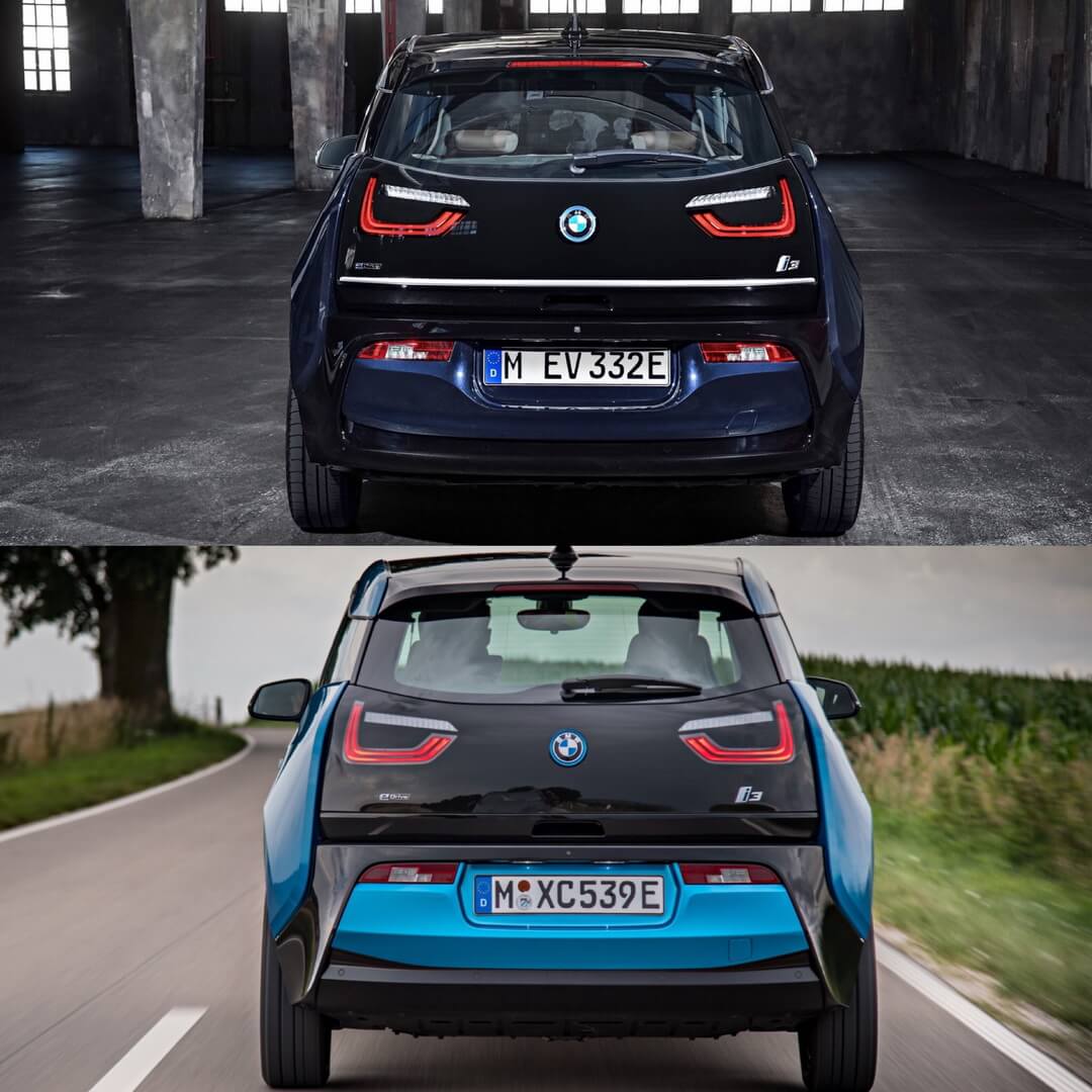 Задний бампер BMW i3 2018 и i3 2014