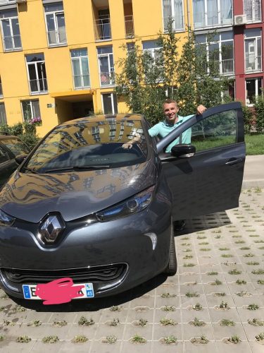 Renault Zoe Z.E. 40 2017 года Андрея