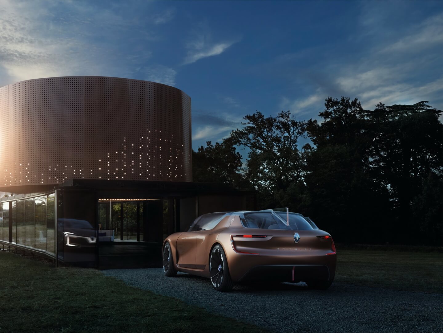 Электрический концепт умного дома Renault Symbioz