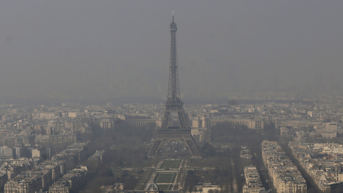 Загрязнение воздуха в Париже