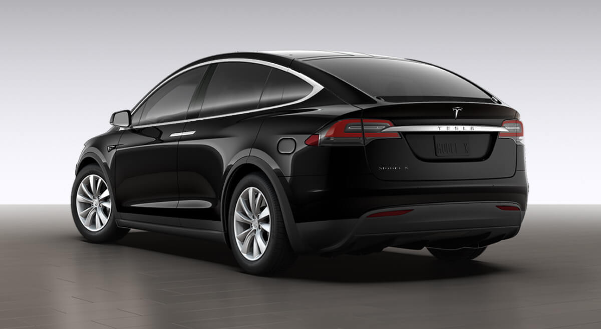 Обычный порт зарядки Tesla Model X