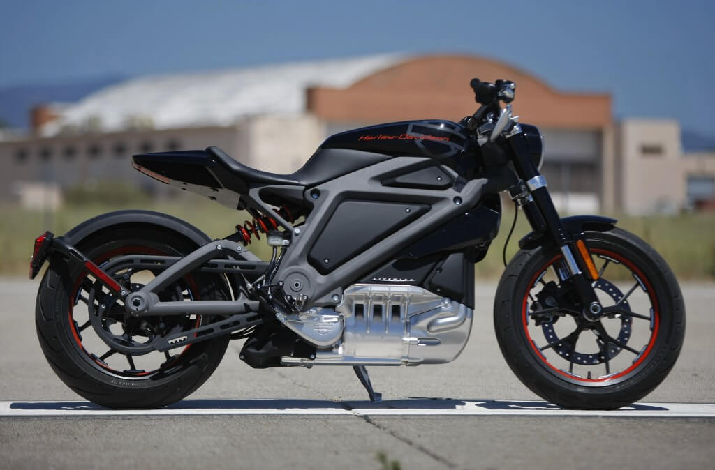 Концепт электрического мотоцикла Harley-Davidson