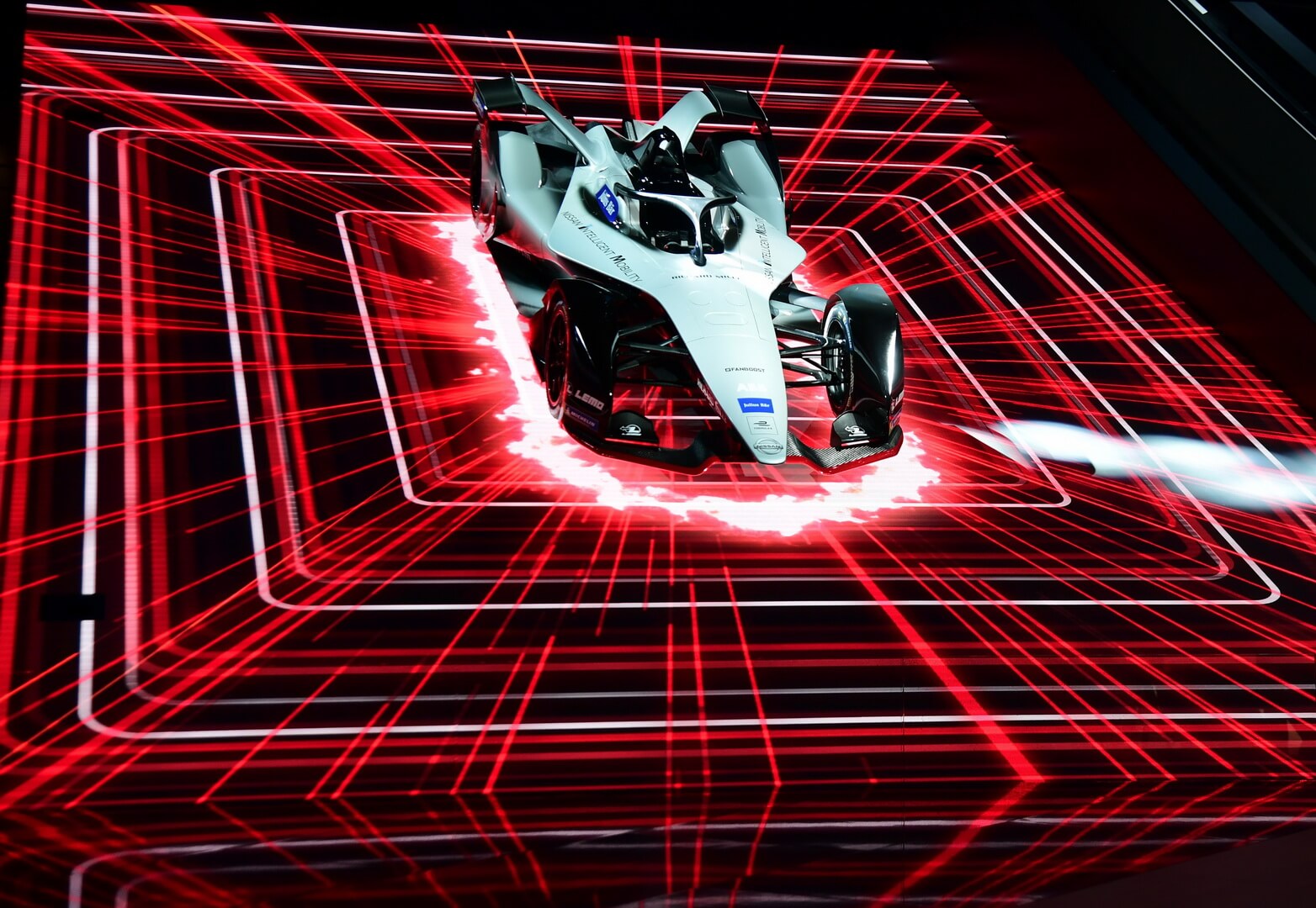 Концепт гоночного автомобиля Nissan для Formula E на Женевском автосалоне 2018