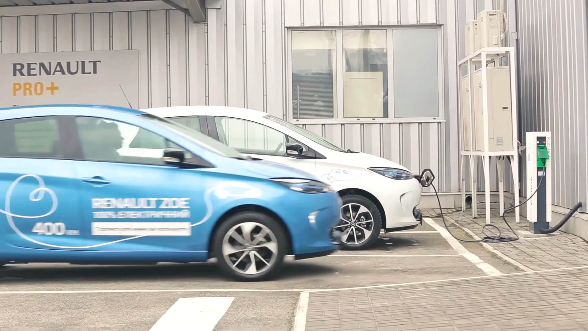 Электромобили Renault ZOE в Украине