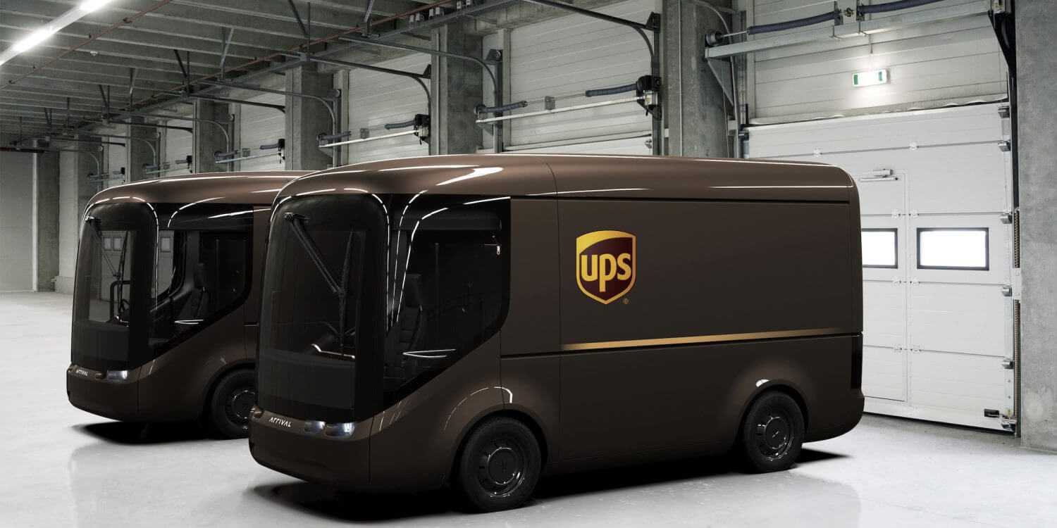 Электрические грузовики Arrival для UPS