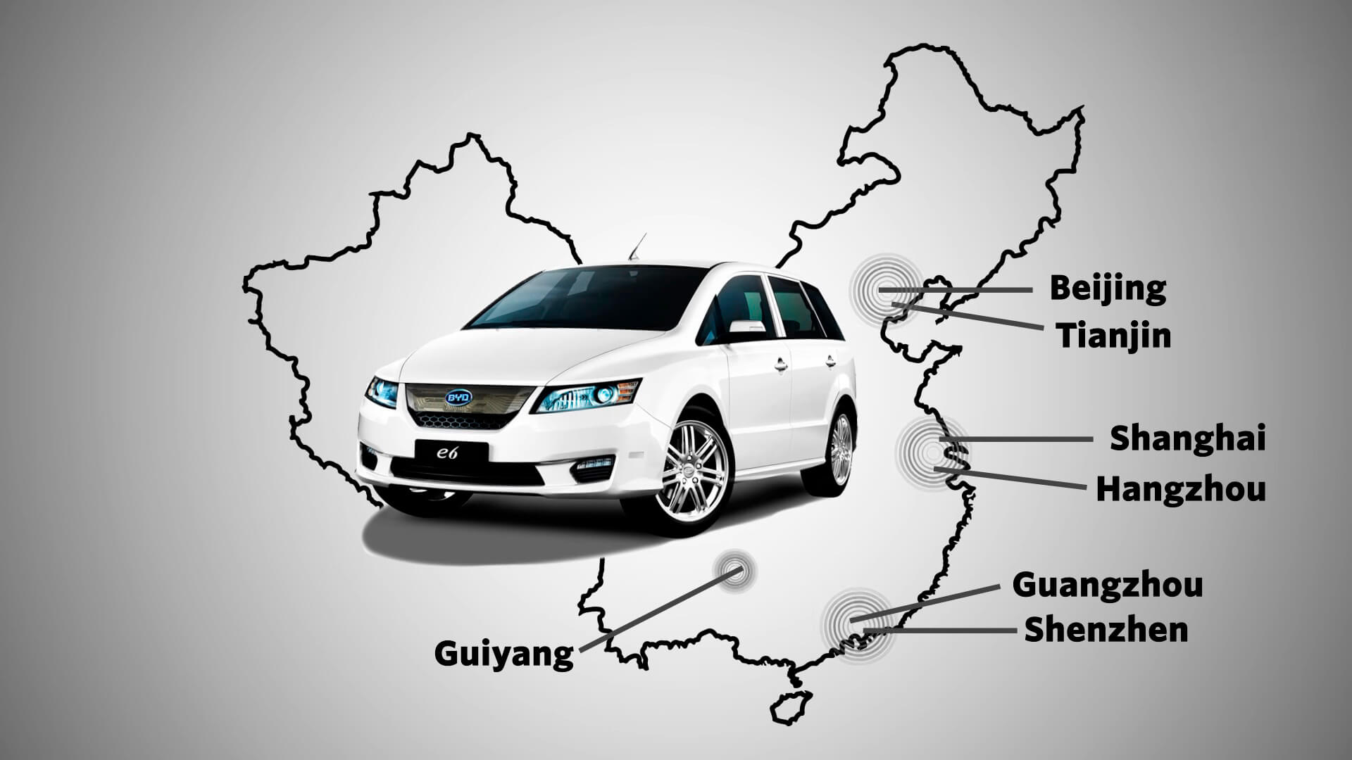 Самая продаваемая марка электромобиля в Китае — BYD