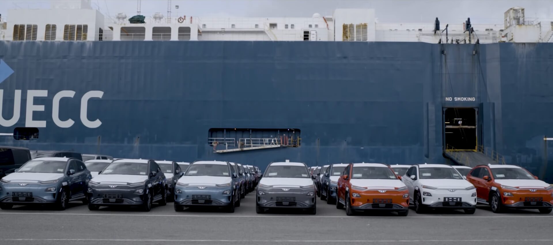 Первые в Европе Hyundai Kona Electric доставлены в Норвегию