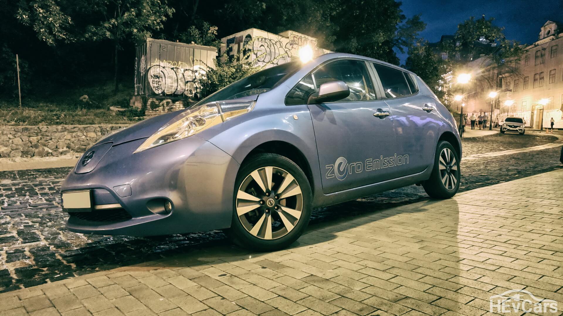 Nissan Leaf самый популярный электромобиль в Украине