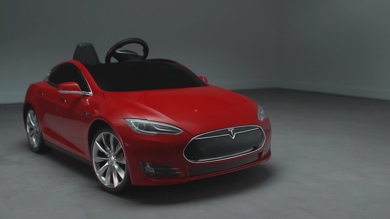 Детский электромобиль Tesla Model S