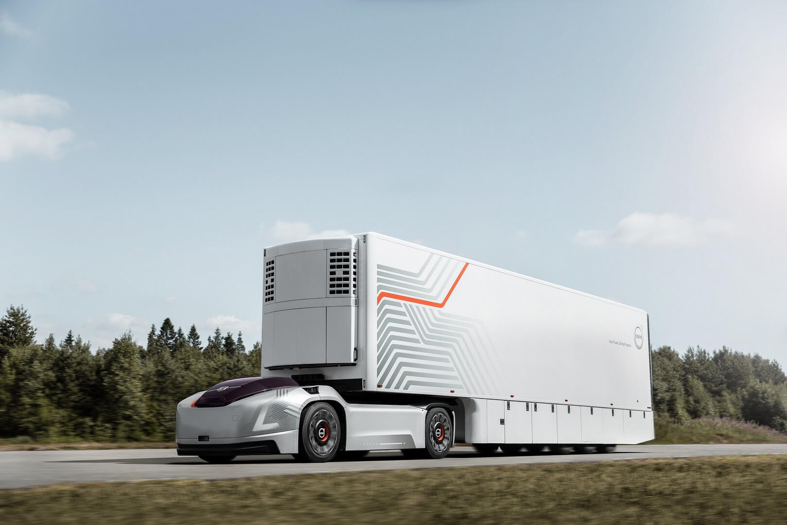 Автономный электрический грузовик Volvo Vera