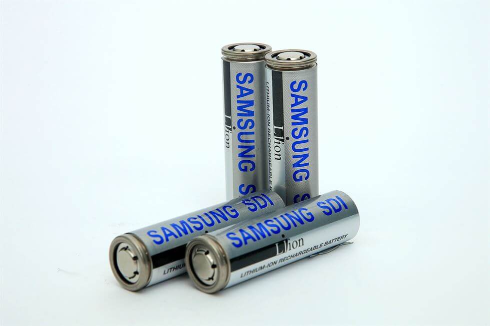 Цилиндрическая аккумуляторная батарея Samsung SDI