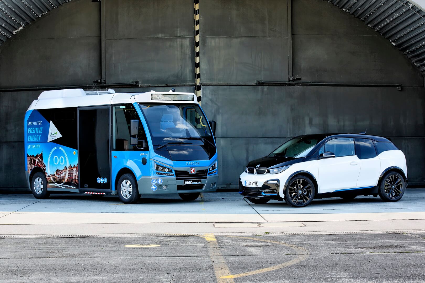 Karsan Jest Electric: электробус на аккумуляторах BMW i3 — HEvCars