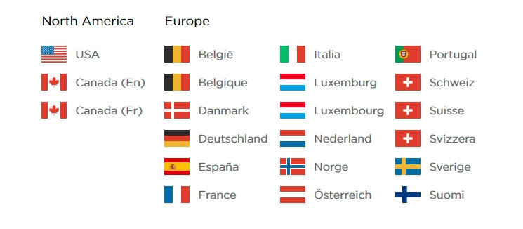 Страны Европы, где доступна для резервирования Tesla Model 3
