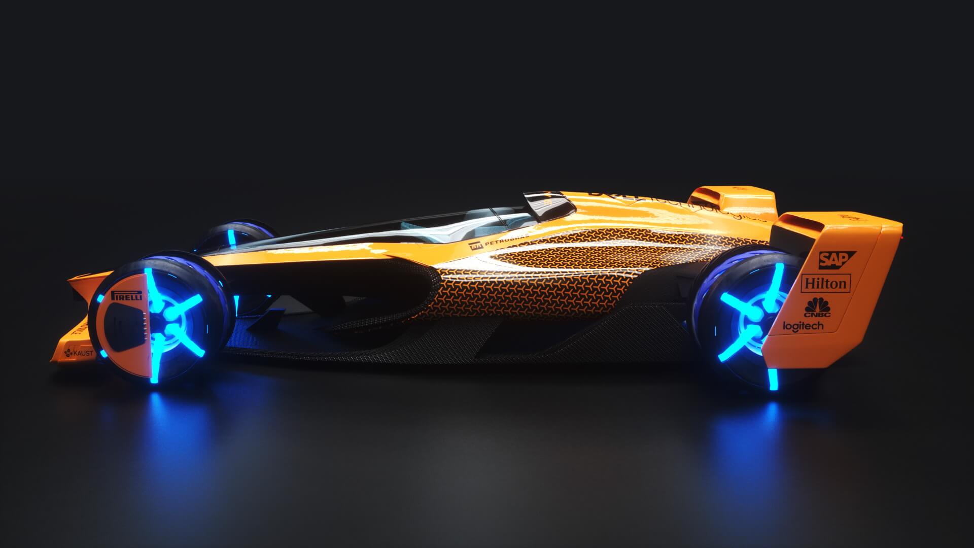 McLaren F1 в 2050 году 