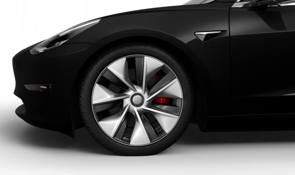 Китайские электромобили Tesla Model 3 предлагаются с 19-ти дюймовыми дисками «Power Sports»