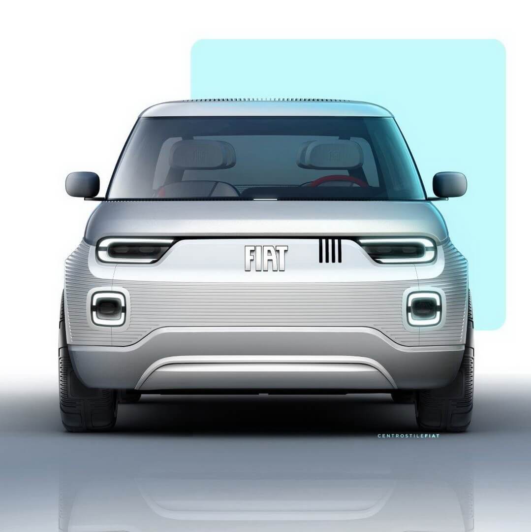 Fiat Concept Centoventi - вид спереди