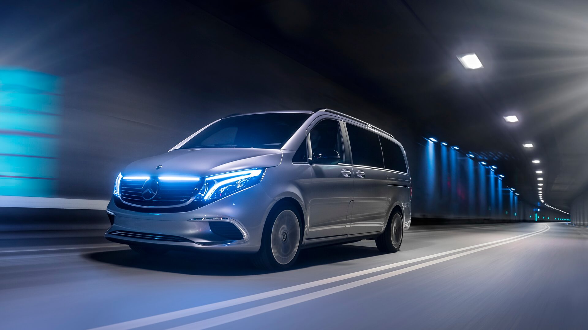 Mercedes EQV Concept: первый премиальный электрофургон в мире