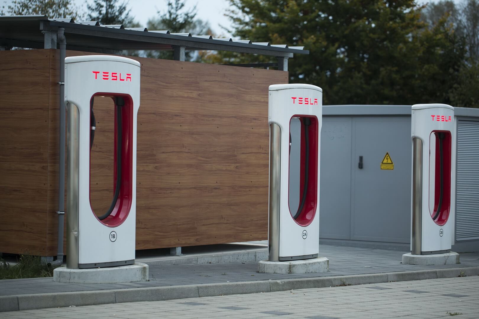Станция Tesla Supercharger