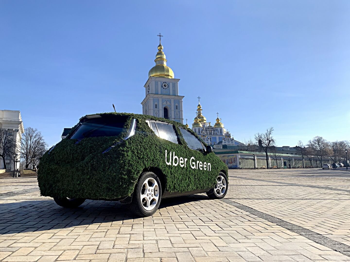 Электромобили на платформе Uber в Украине прошли более 15 млн км