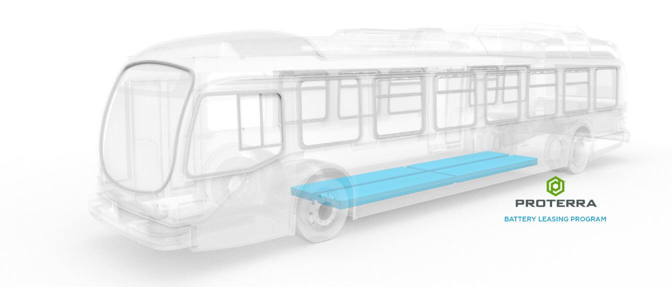 Proterra запускает лизинг аккумуляторов для операторов автобусных парков