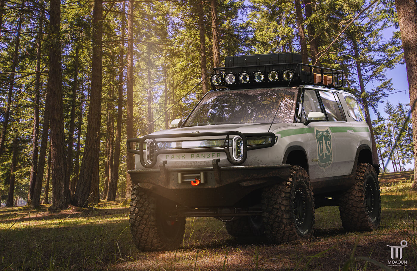 Rivian R1S Forest Ranger Edition