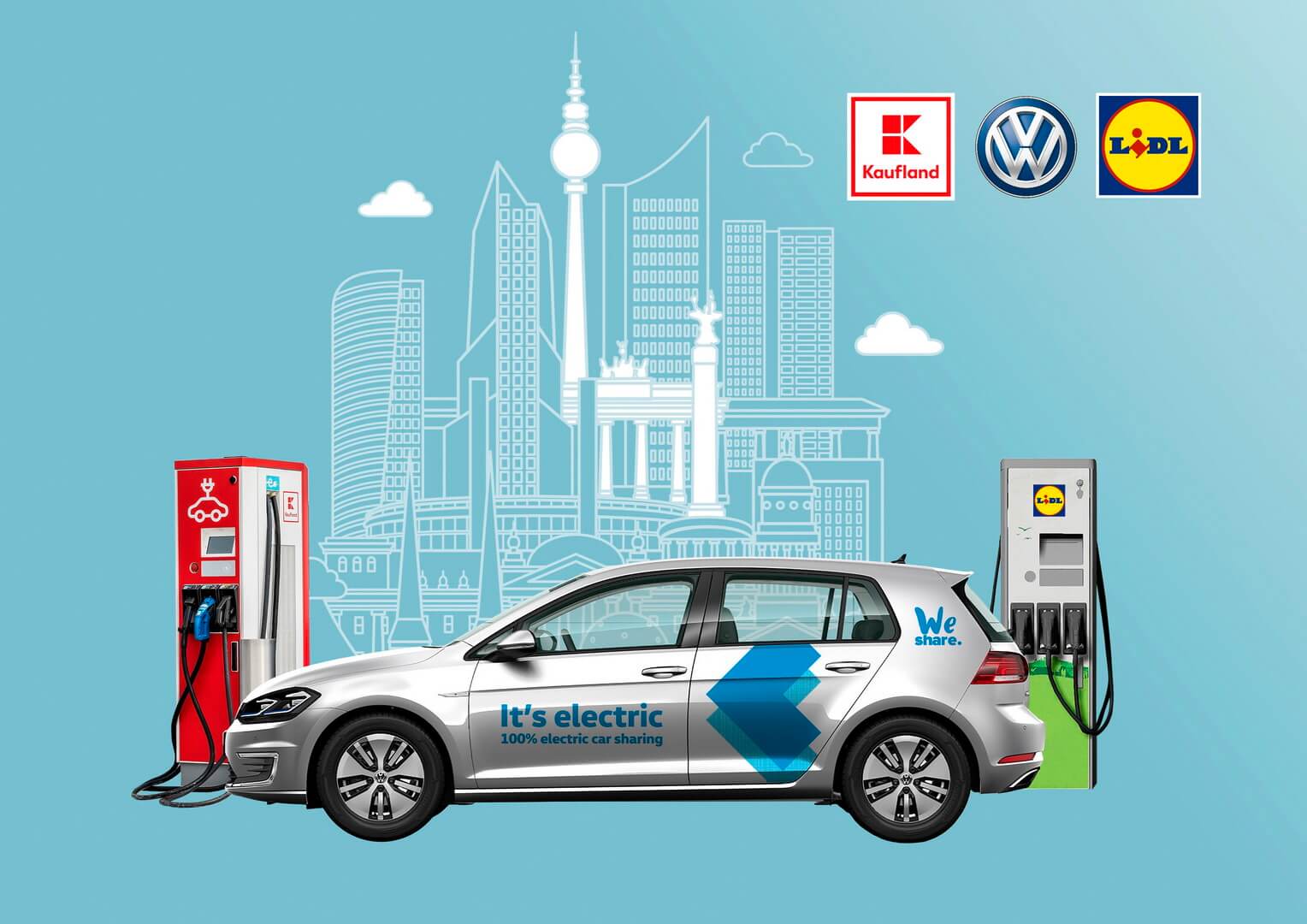Volkswagen и Schwarz Group станут стратегическими партнерами по зарядной инфраструктуре