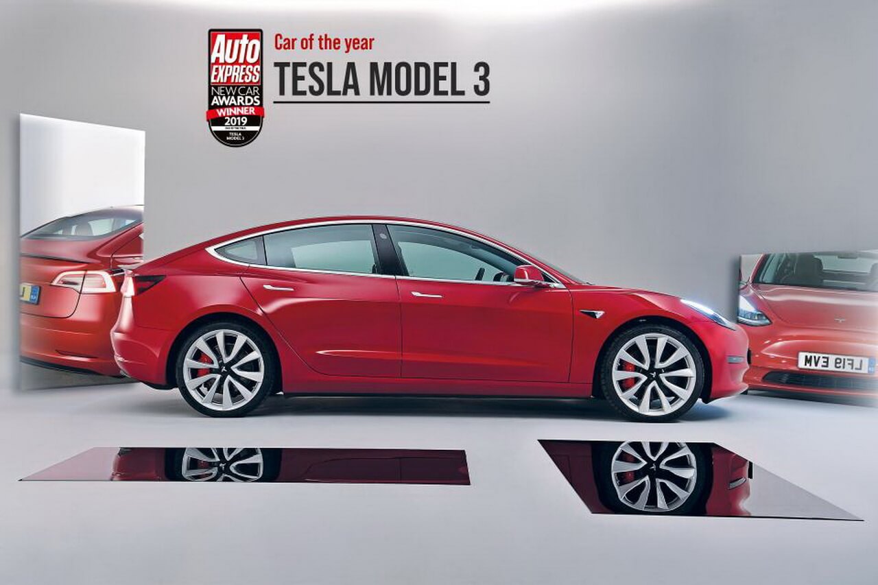 «Car of the Year 2019»: Auto Express вручил Tesla Model 3 высшую награду