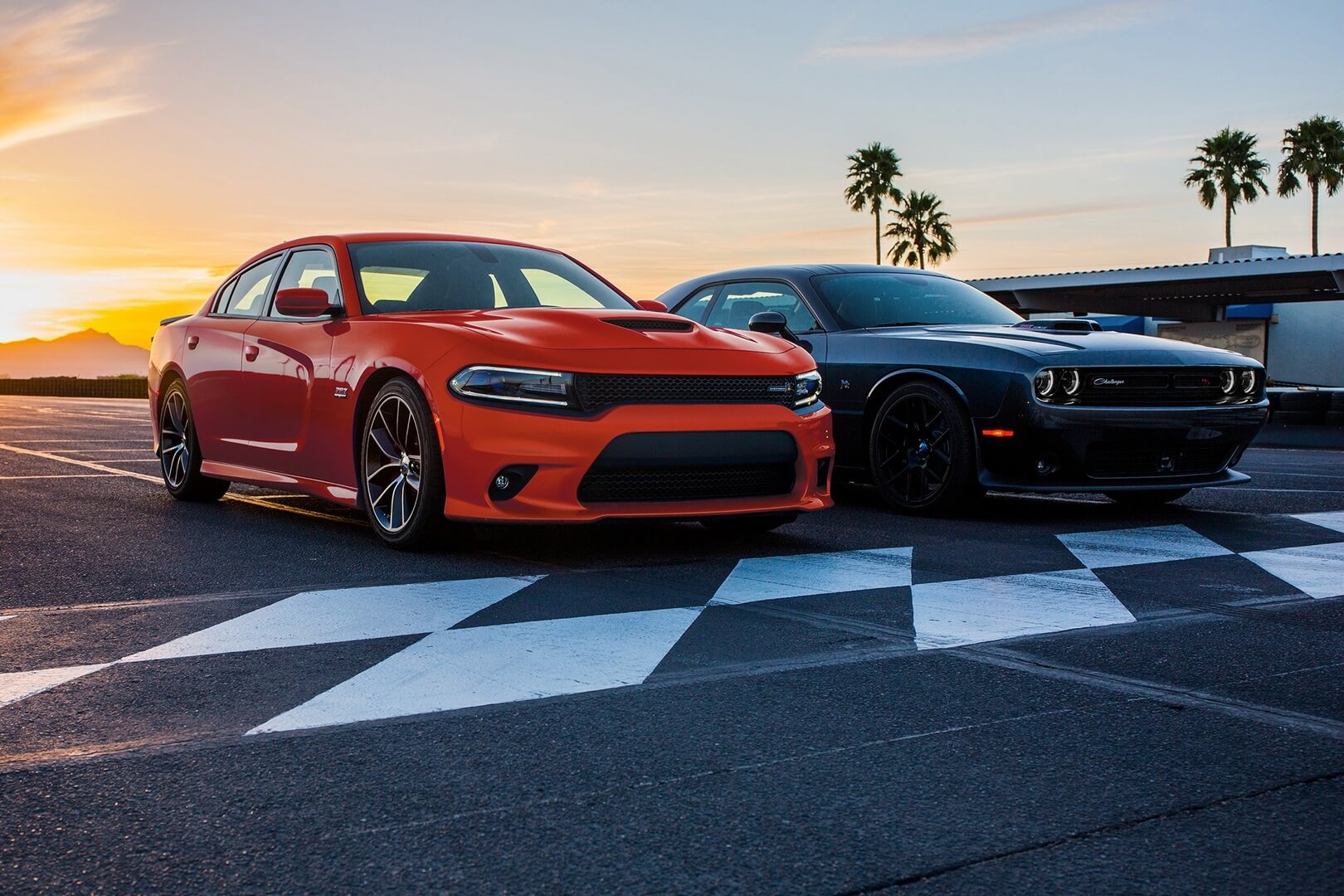 Dodge Challenger 2015 Hellcat задние фары