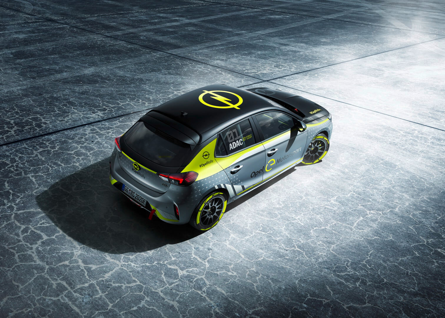 Раллийный электромобиль Opel Corsa-e