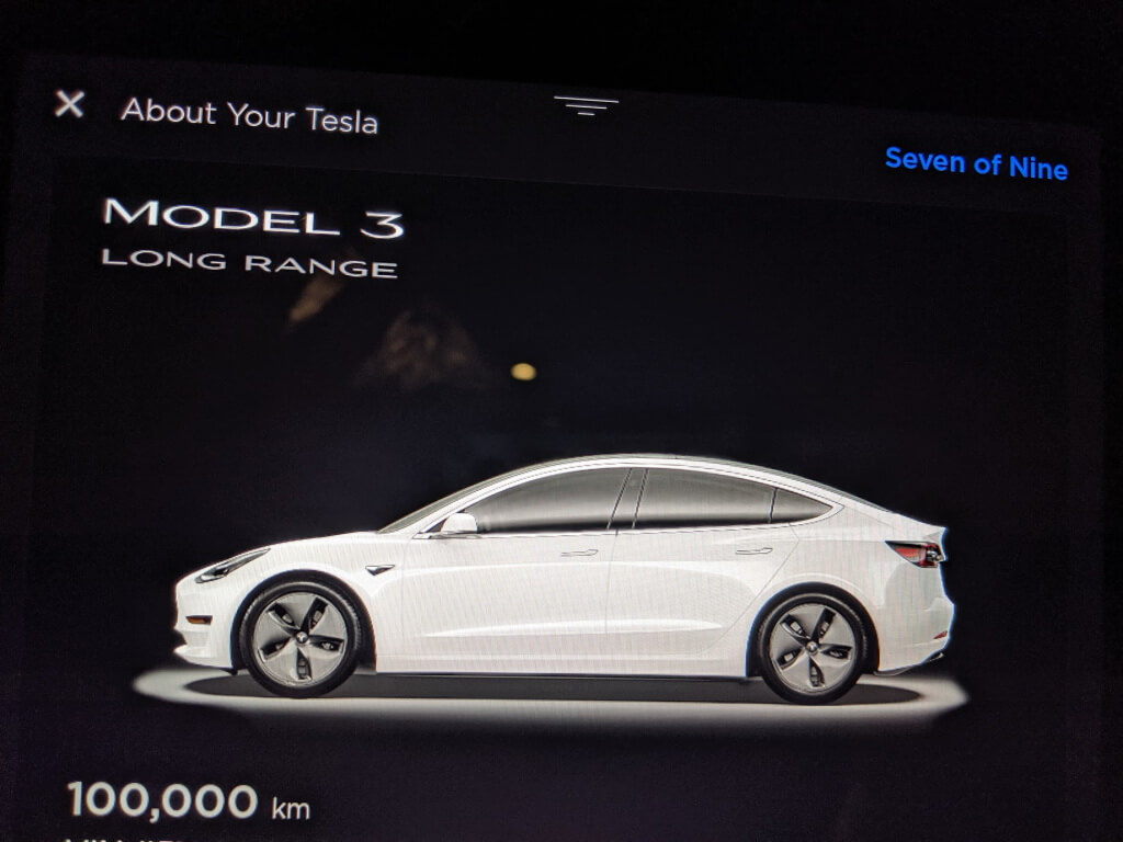 Tesla Model 3 с пробегом 100 000 км