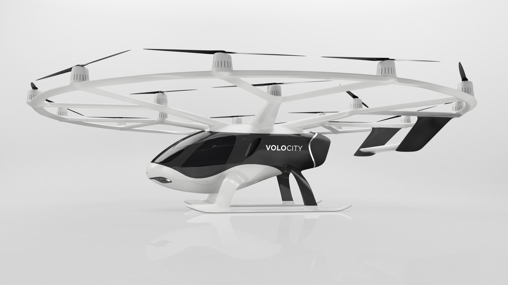 VoloCity станет первым коммерческим аэротакси Volocopter