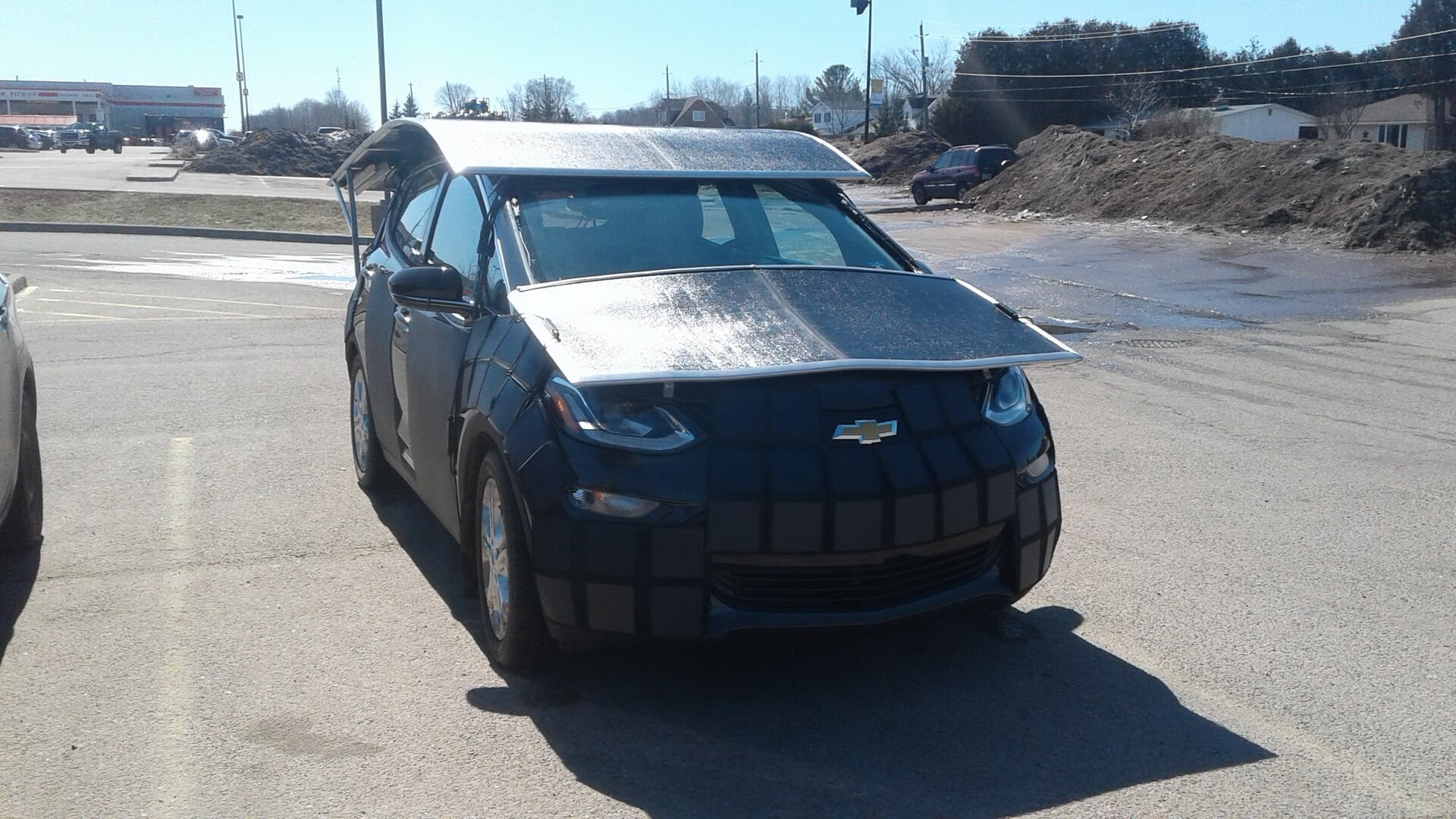 Chevrolet Bolt EV на солнечных панелях за $58 000
