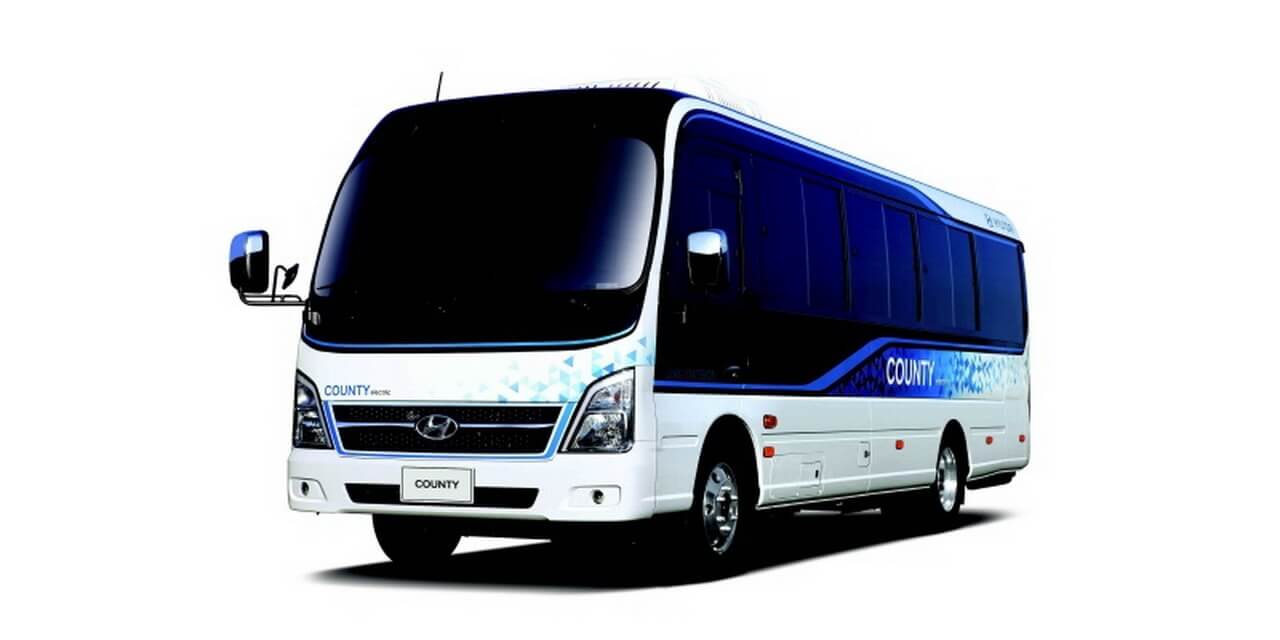 Электрический автобус Hyundai County EV