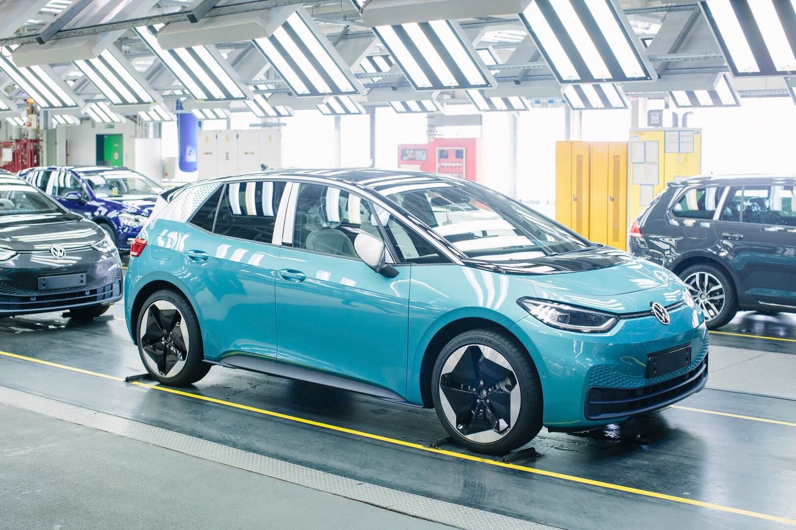 Volkswagen ID.3 — первый электромобиль, который будет производиться на заводе в Цвиккау 