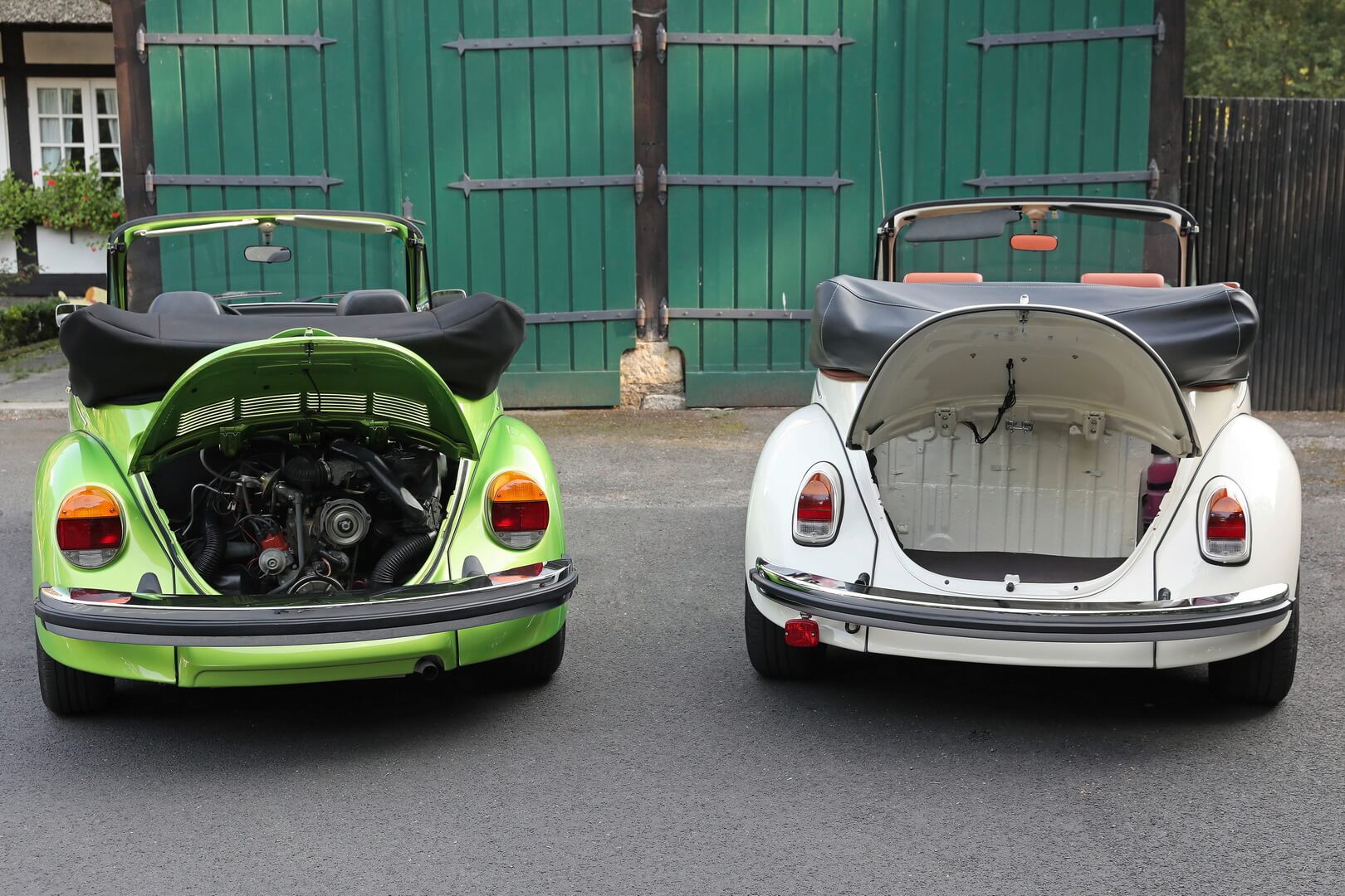 Задний багажник бензинового и электрического Volkswagen Beetle
