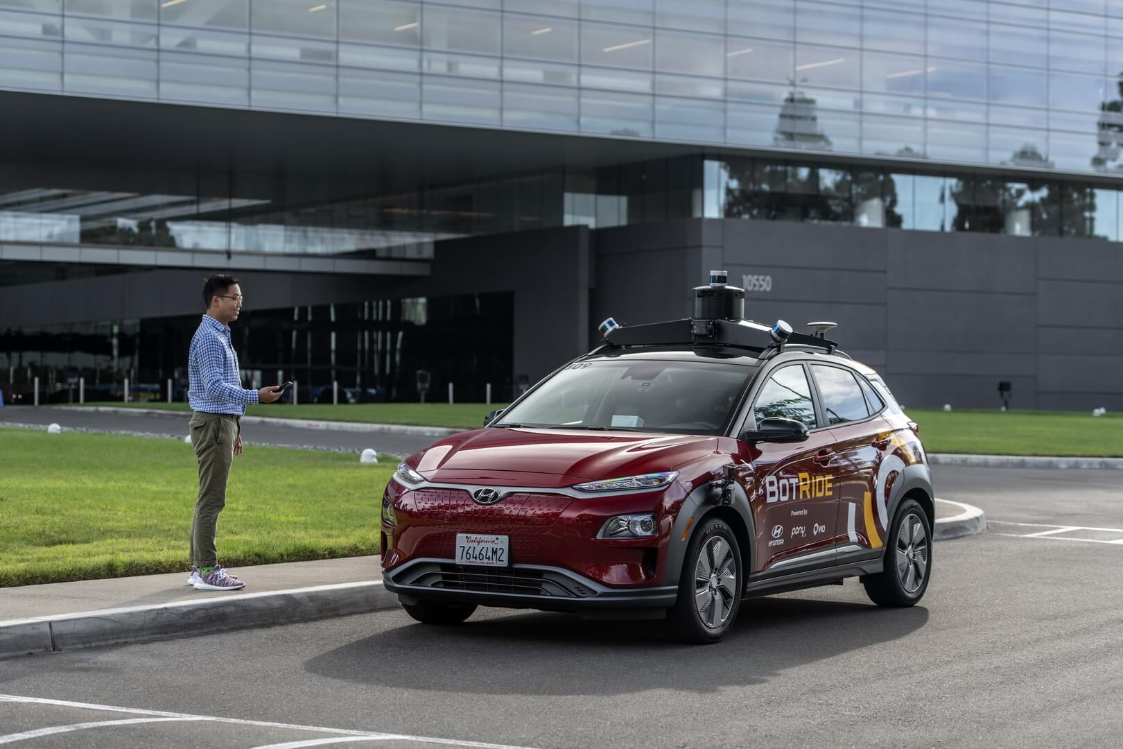 Hyundai выведет автономные электромобили на дороги Калифорнии