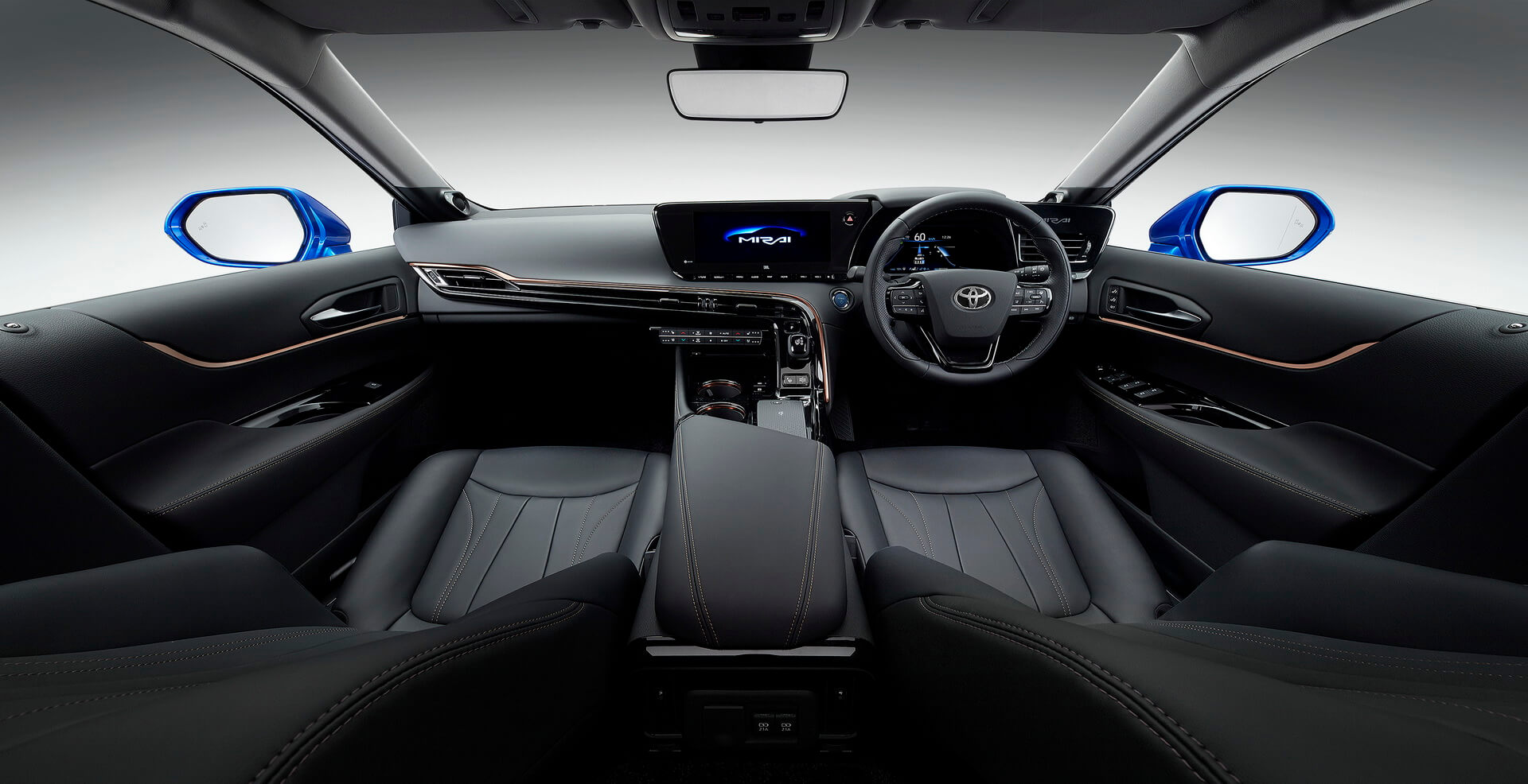 Интерьер концепта Toyota Mirai второго поколения
