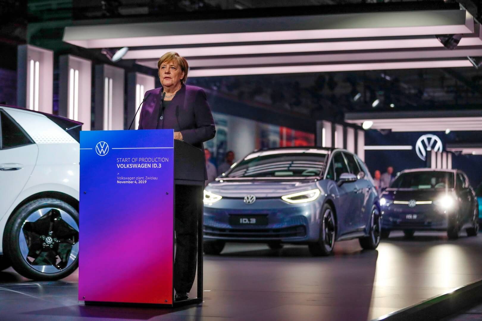Ангела Меркель также пообещала свою поддержку быстрого расширения инфраструктуры зарядки для электромобилей в Германии