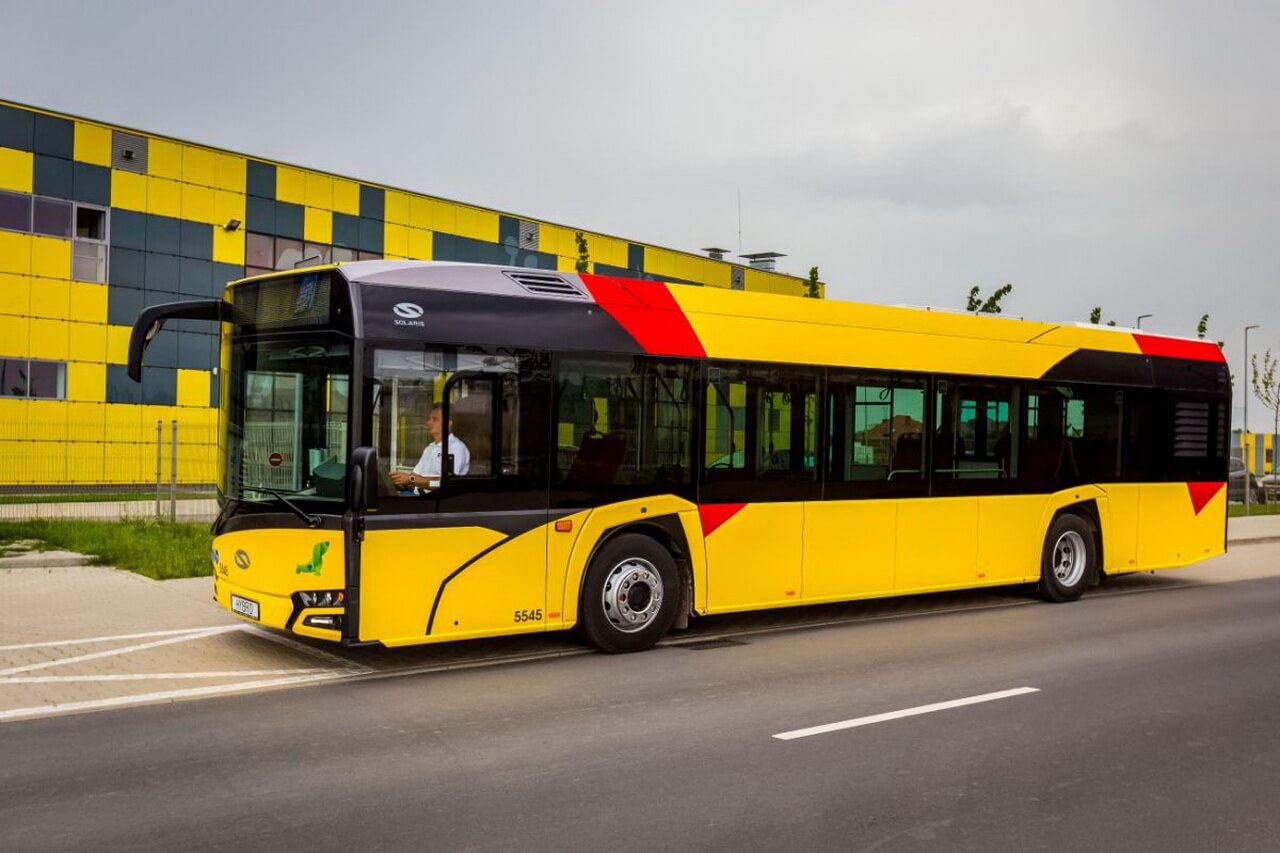 Гибридный автобус Solaris Urbino 12 Hybrid