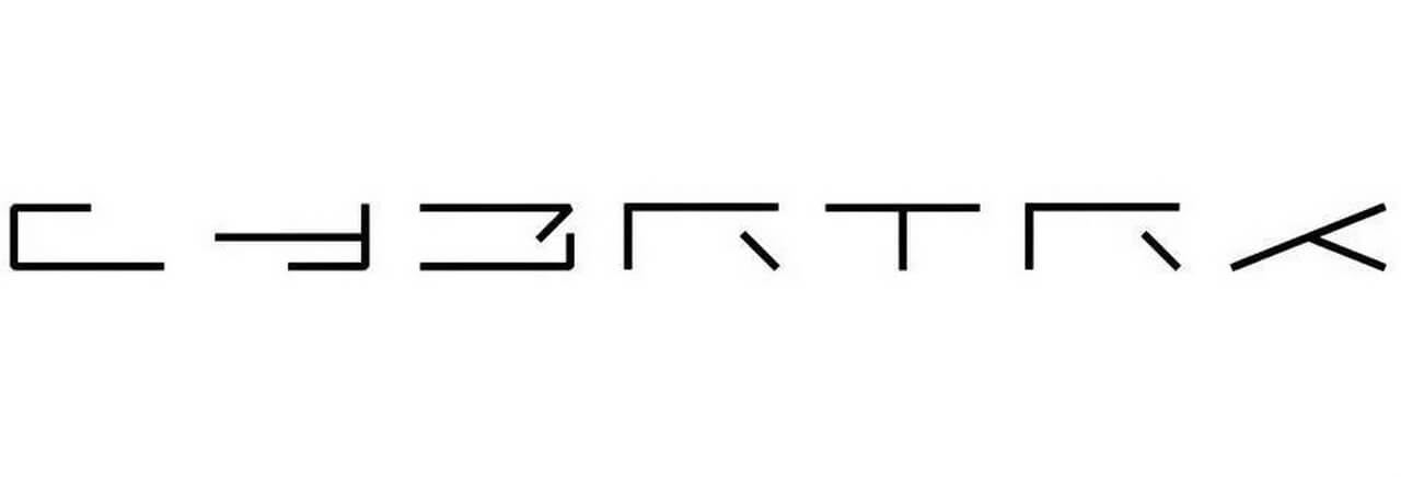 Логотип Tesla «Cybertruck», представленный в Бюро по патентам и товарным знакам США