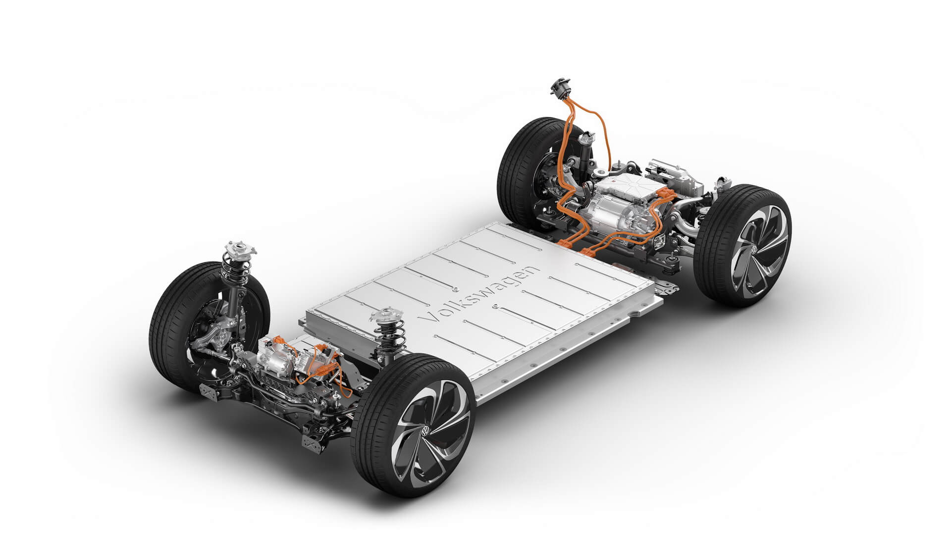 Концепт-кар основан на модульной платформе MEB с аккумуляторной батареей 82 кВт⋅ч