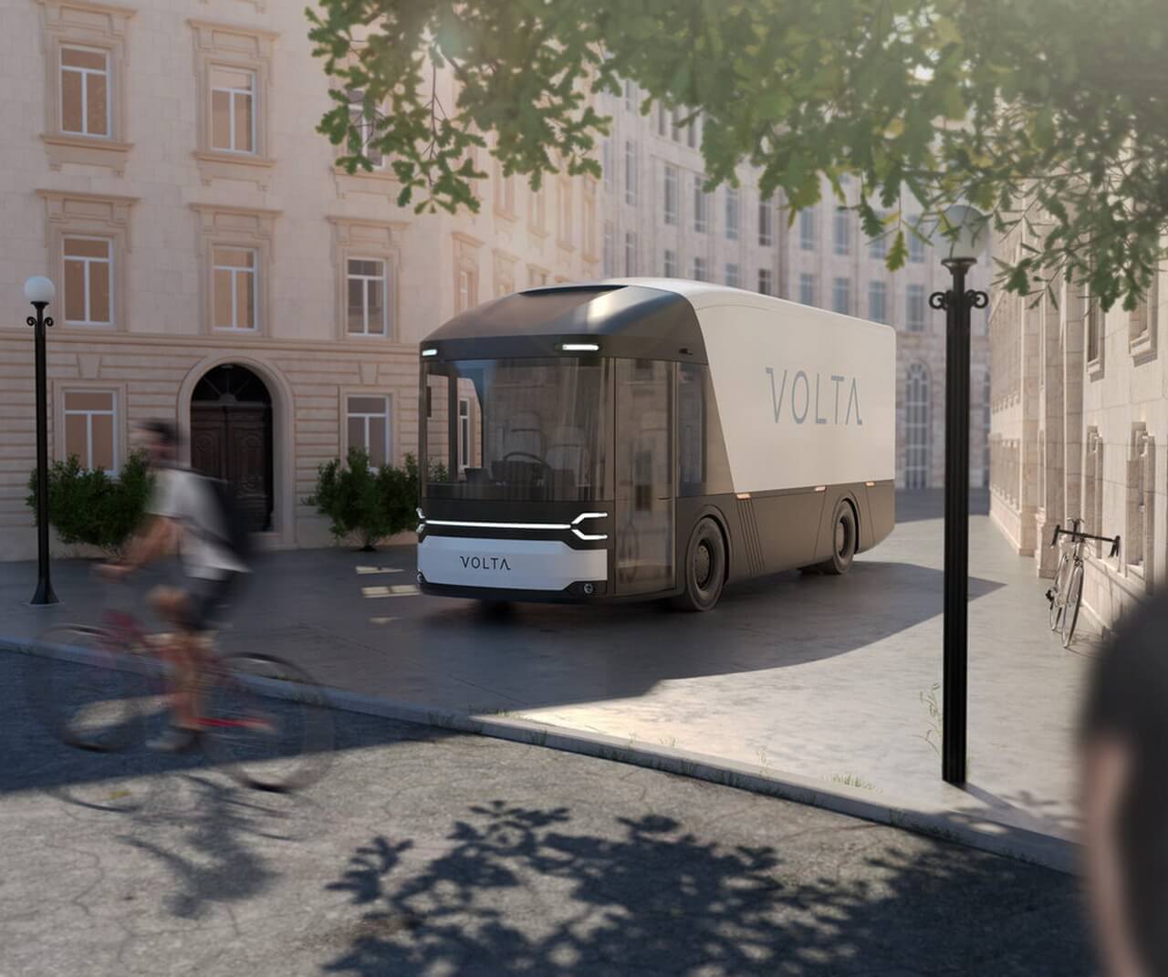 Электрогрузовик Volta Trucks улучшит безопасность на улицах мегаполисов