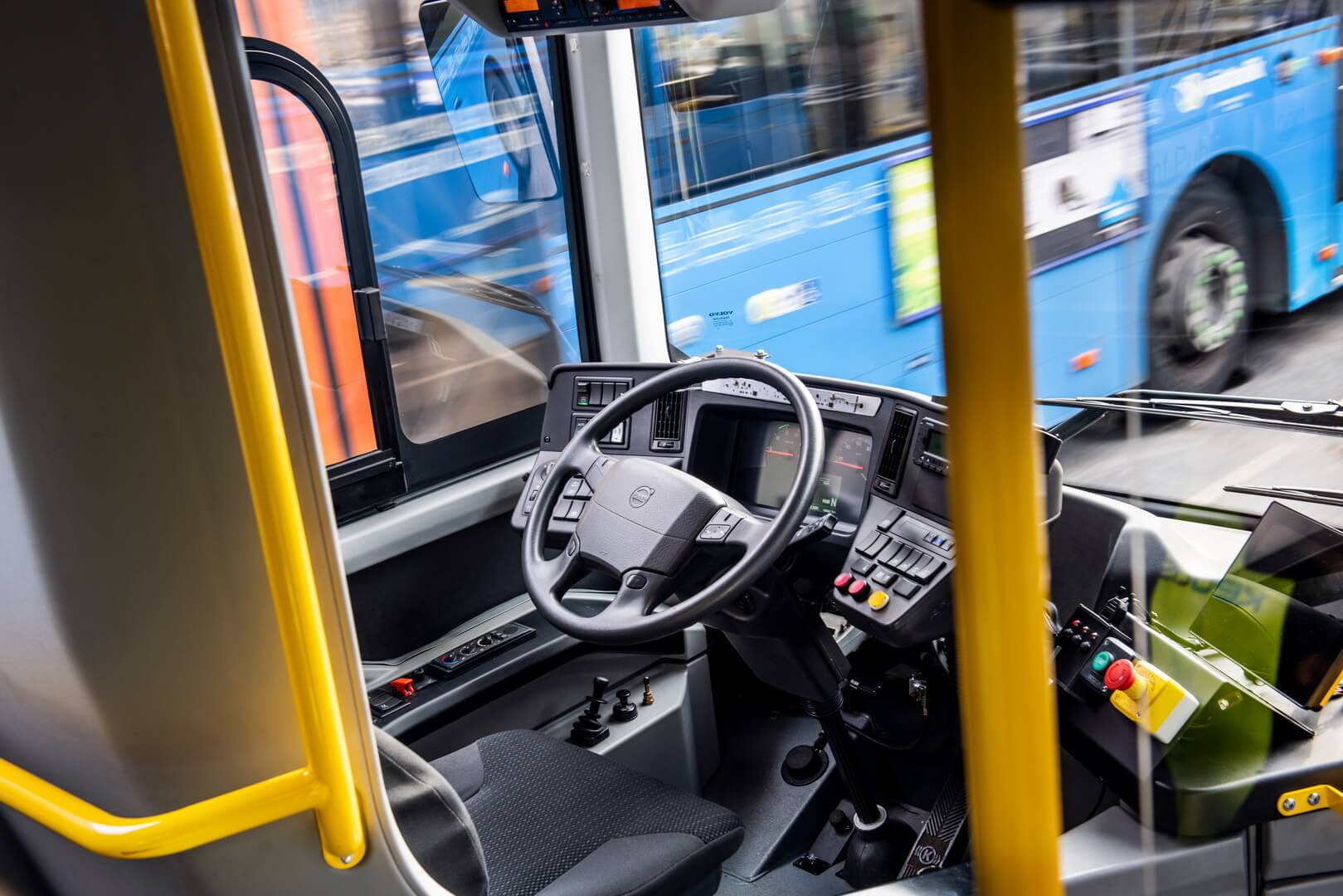 Электрический автономный автобус Volvo