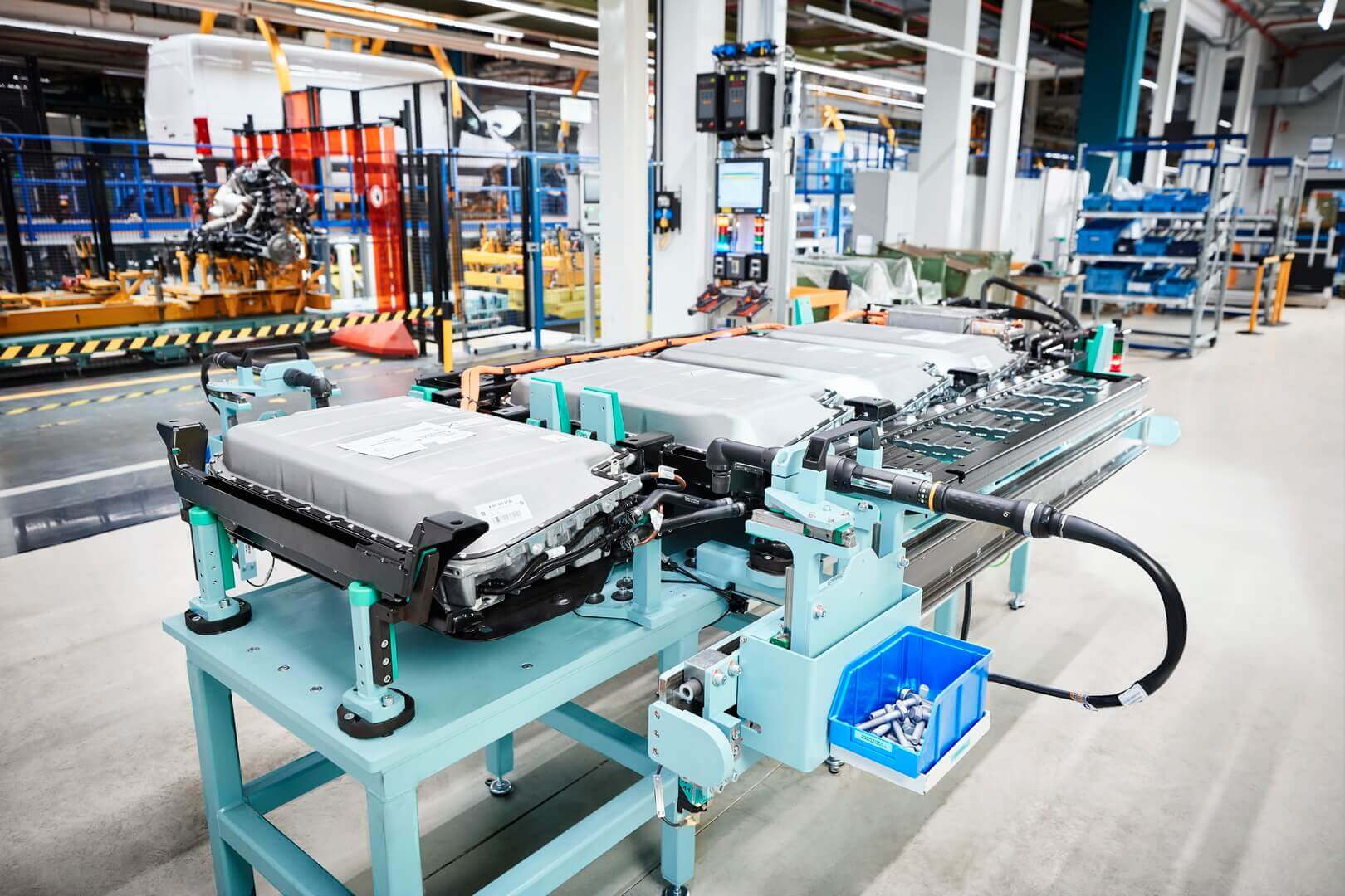 Серийное производство eSprinter началось на заводе Mercedes-Benz в Дюссельдорфе