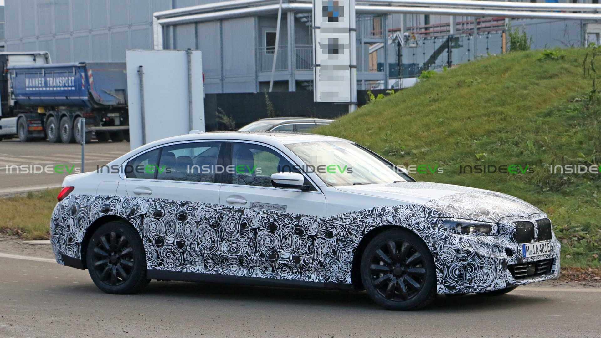 Прототип полностью электрического BMW 3 Series