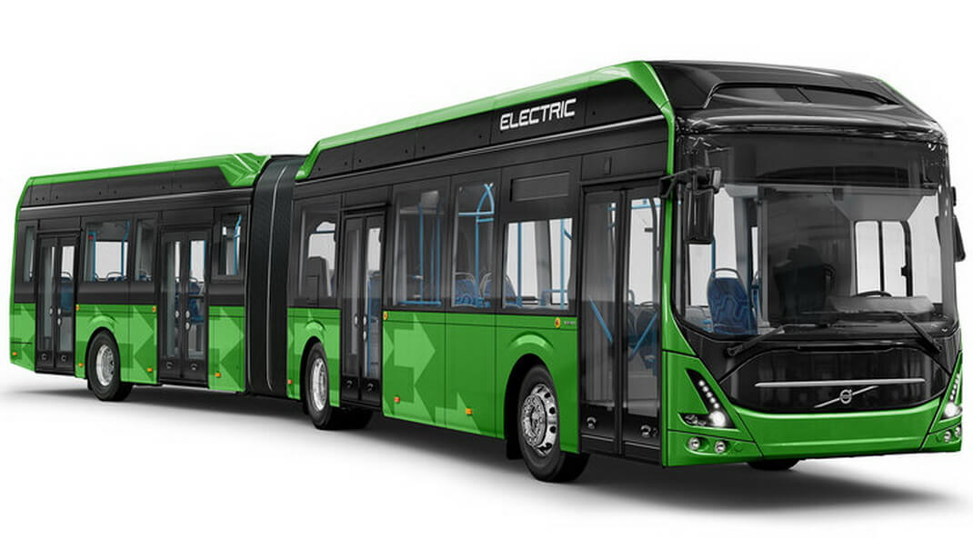 Электрический автобус большой вместимости Volvo 7900 Electric Articulated