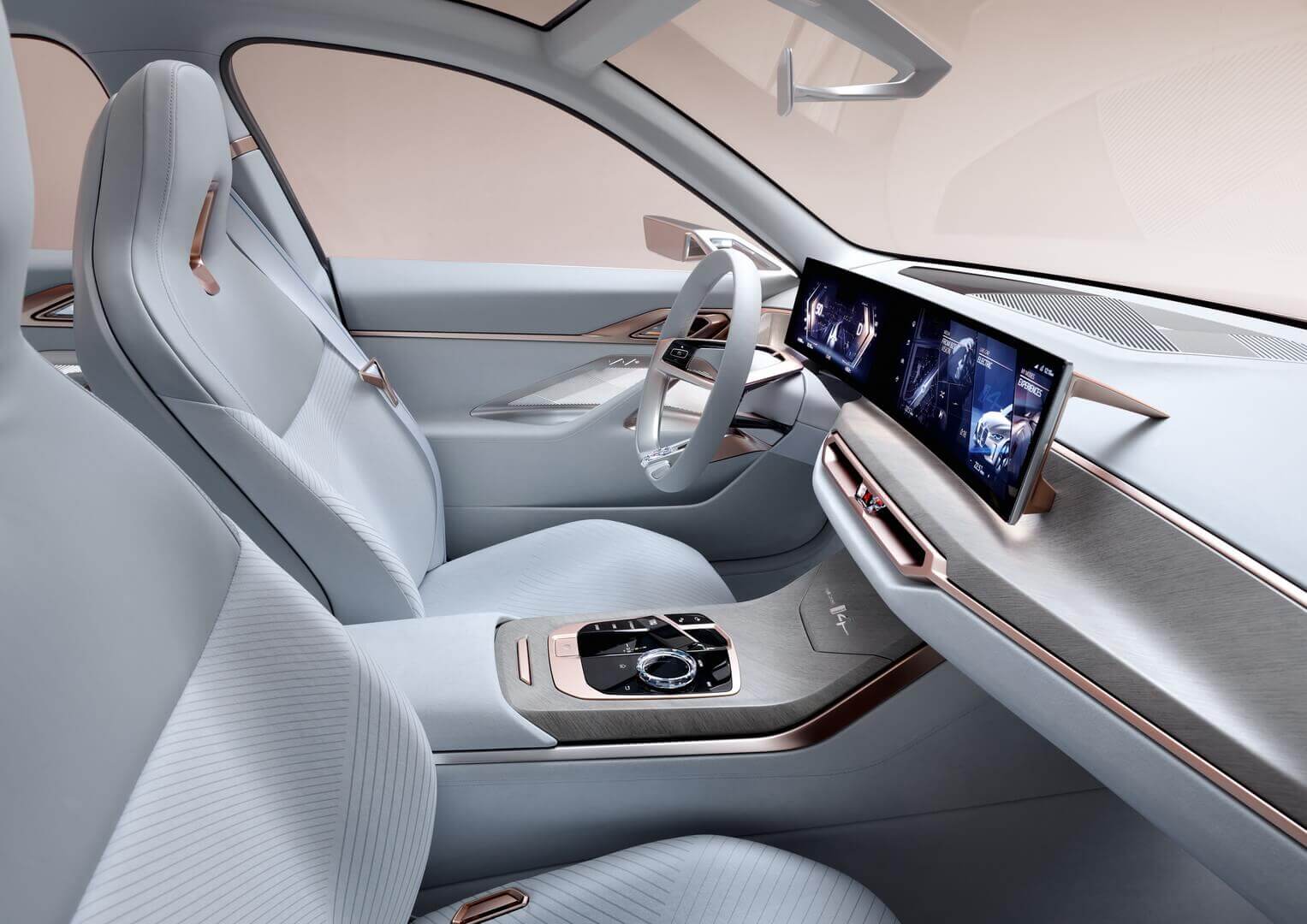 Салон BMW Concept i4