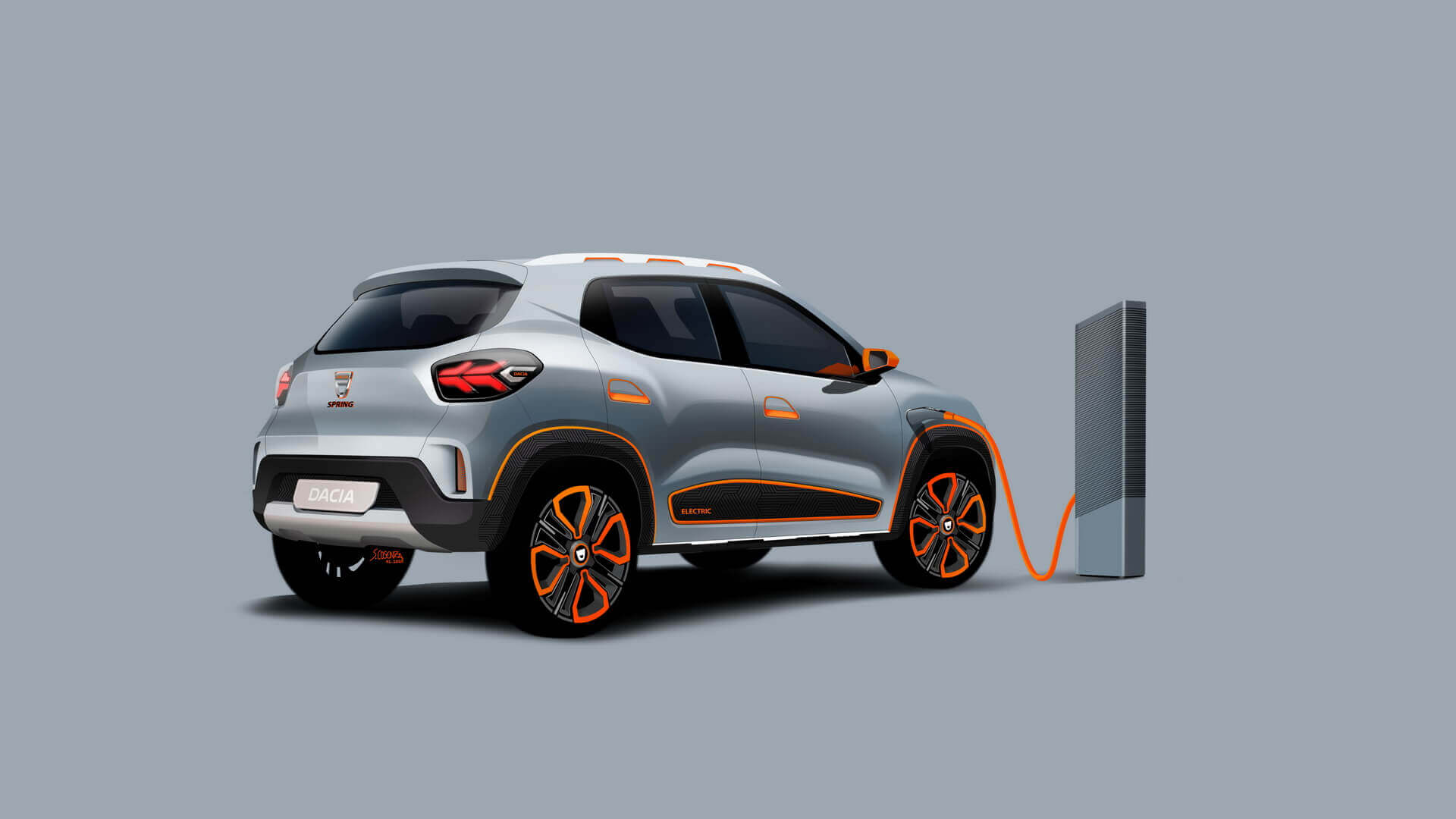 Renault официально представляет бюджетный электрокар Dacia Spring