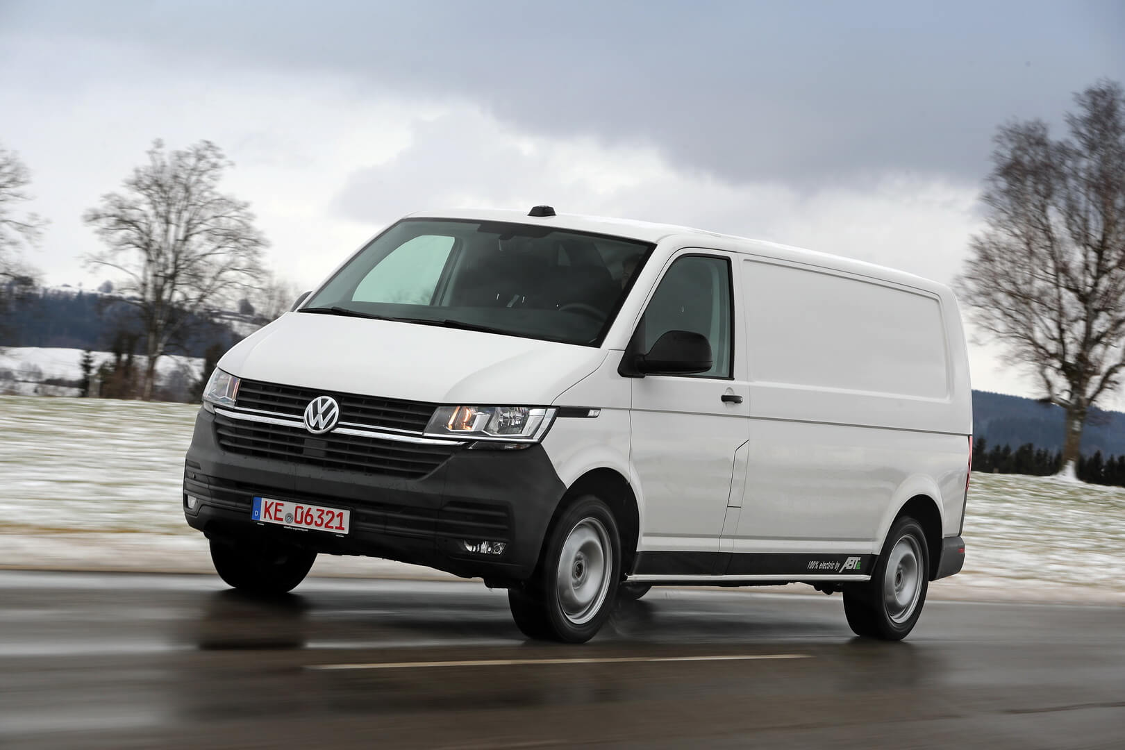 Volkswagen Commercial Vehicles запускает электрический фургон в Великобритании