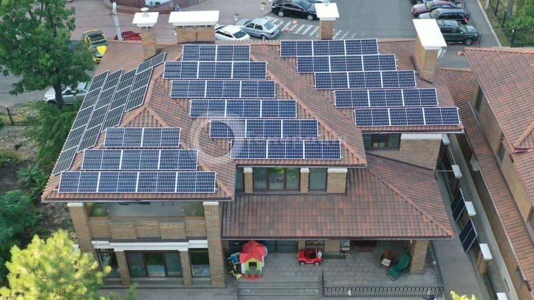 Солнечная станция 15 кВт под зеленый тариф в Одессе